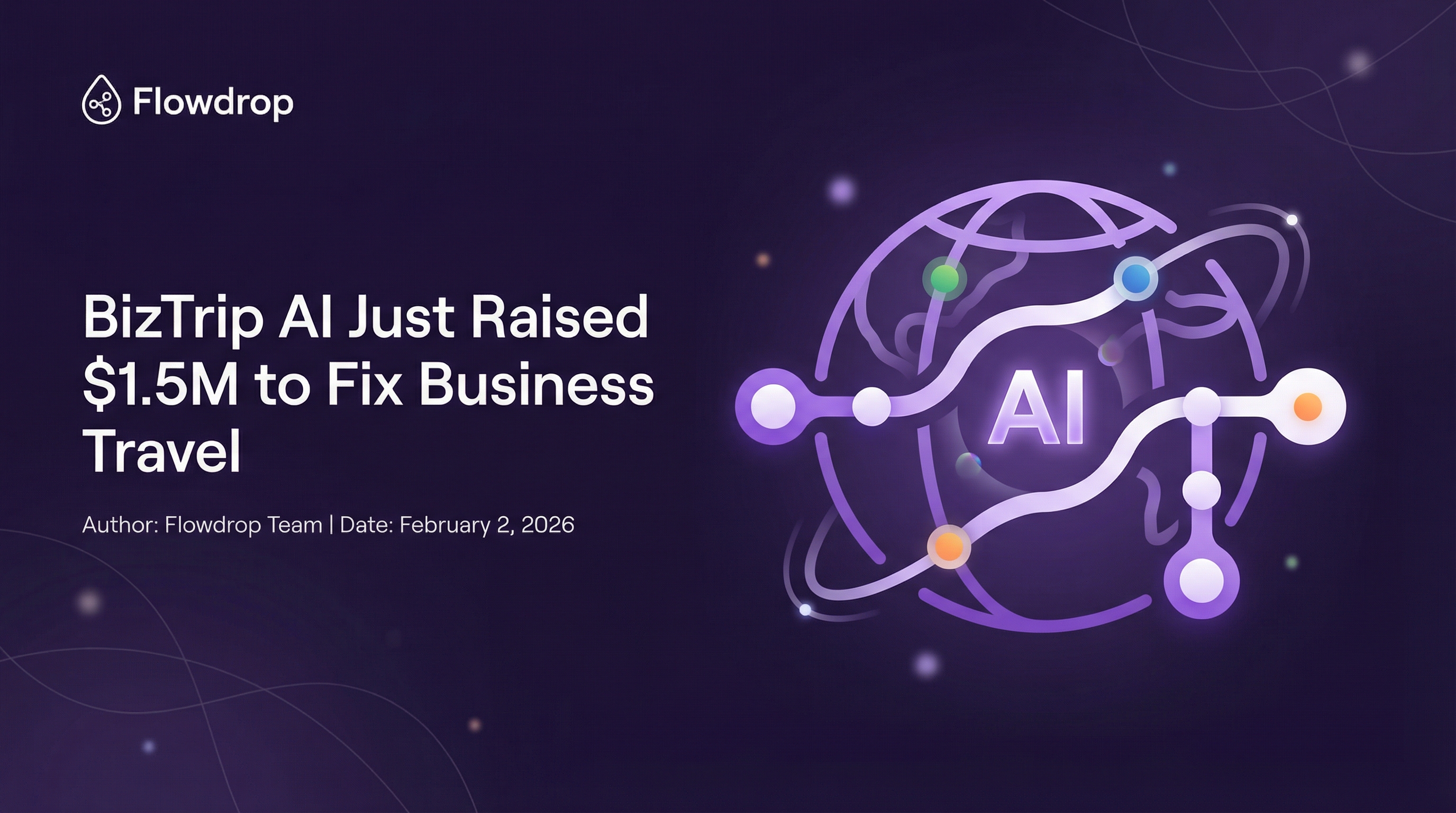 BizTrip AI Just Raised $1.5M to Fix Business Travel